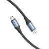Cabo Vention USB4 Gen 3x2 Type-C para Type-C 1 m, 5 A, liga de alumínio, revestido a algodão