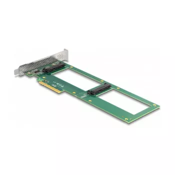 Placa DeLOCK PCI Express 4.0 x8 para 2 x U.2 NVMe SFF-8639 internos Bifurcation