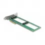 Placa DeLOCK PCI Express 4.0 x8 para 2 x U.2 NVMe SFF-8639 internos Bifurcation