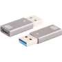 Adaptador de cabo ShiverPeaks BS14-05033 USB A para USB C cinzento
