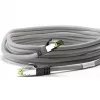 Cabo de rede Goobay CAT 8.1, S/FTP (PiMF), cinzento, 3 m - LSZH sem halogéneos, cobre AWG 24 (55138)