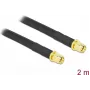 Cabo de antena DeLOCK SMA macho para SMA macho LMR/CFD300 2 m