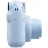 Máquina fotográfica instantânea Fujifilm Instax Mini 12 azul — impressões 86 x 54 mm, distância focal 60 mm, obturador eletrónico