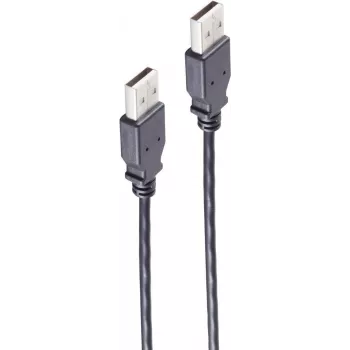 Cabo USB USB 2.0 ShiverPeaks BS13-22055 5 m preto
