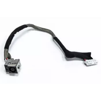 Conector fêmea de alimentação com cabo, HP Pavilion DV4, DV5