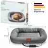 Cama aquecedora para animais de estimação Beurer Kira, cinzento