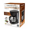 Máquina de café de filtro ESPERANZA EKC005 — depósito de água de 1,8 l, preto, 950 W