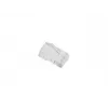 Conector de cabo RJ-45 LANBERG PLU-5000, blindagem U/UTP (UTP), branco translúcido, pack de 100
