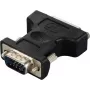 Renkforce RF-6667626 Adaptador DVI-VGA [1x Conector fêmea DVI 24+. - 1x Ficha VGA] Preto - Digital/Visualização/Vídeo (RF-6667626)