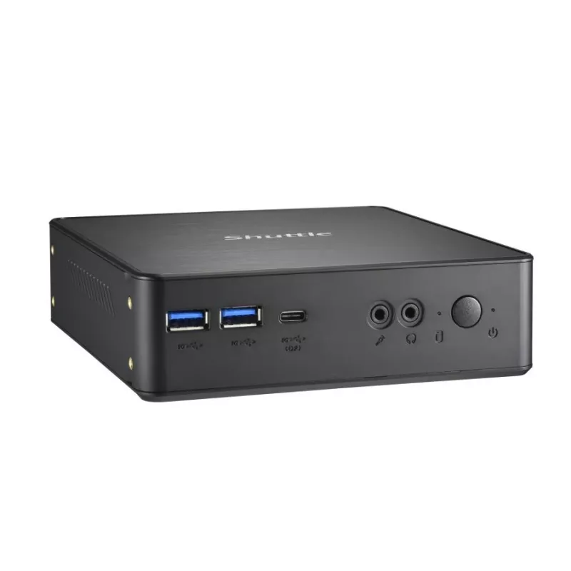 Shuttle XPC Nano PC NC40U5, Intel Core i5-1235U, 1x HDMI, 1x DP, 1x USB-C/DP, 6x USB3.2, 1x baía de 2,5
