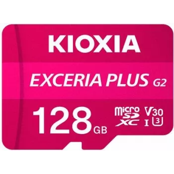 Memória flash Kioxia 128 GB UHS-I MicroSDXC EXCERIA PLUS G2