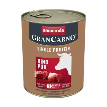 ANIMONDA GranCarno Adult Single Protein Vaca - comida húmida para cães - 800 g
