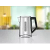 Chaleira elétrica Rommelsbacher WK 3000 — 1,7 L, 3000 W, Aço inoxidável e preto