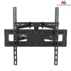 Maclean MC-760 suporte de parede para TV de 26–55 polegadas, VESA 100×100–400×400, máx. 30 kg, inclinação ±15°, distância à parede 7–46 cm, metal, preto