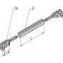 SCHROFF calha de guia tipo acessório, PC, 280 mm (24568-381)