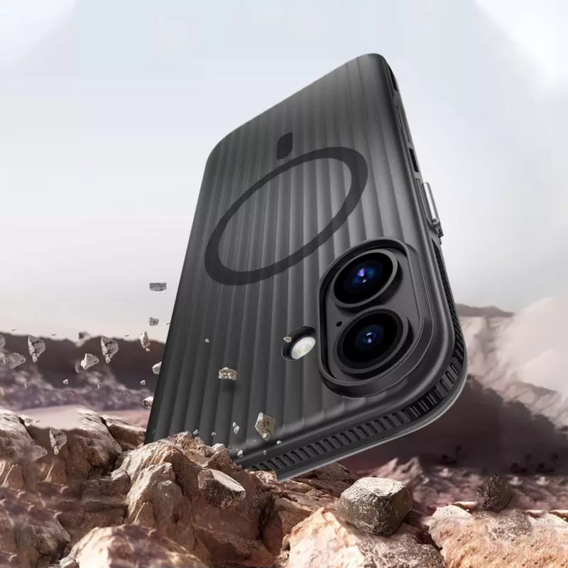 Capa 4smarts 541639 para iPhone 17 16 cm (6,3 polegadas) Preto Transparente