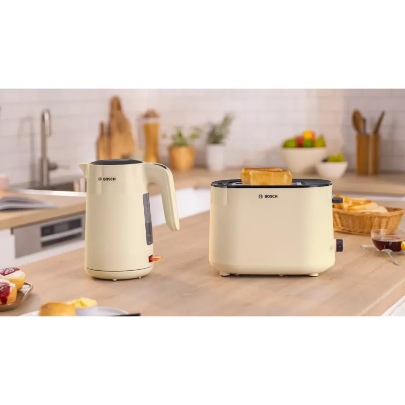 Torradeira Bosch | TAT2M127 MyMoment | Potência 950 W | Número de ranhuras 2 | Material da caixa plástico | Bege