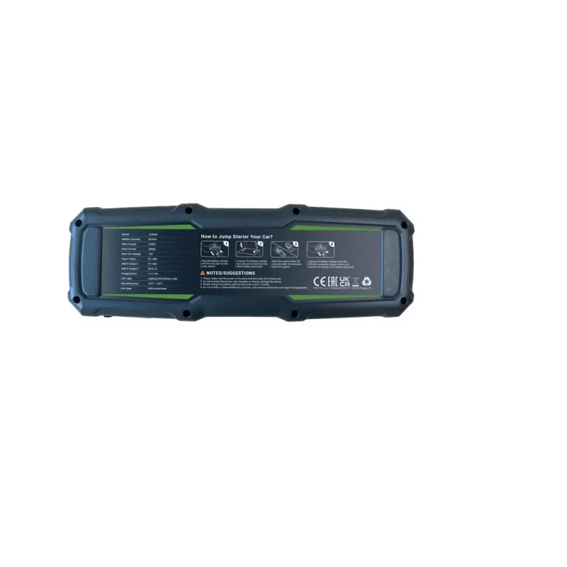 Arrancador de automóvel Navitel JS4000 – arrancador multifunções com bateria de alto desempenho e lanterna integrada