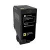 Toner LEXMARK 74C2HYE Amarelo 12 000 páginas CS725de / CS725dte
