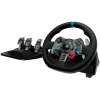 Controlador de jogos LOGITECH G29 EU + G435 Preto Alumínio Preto USB Volante + Pedais + Auscultadores PC
