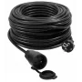 Extensão enrolável VERTEX PZO50M 50 m 3x2,5 mm preto
