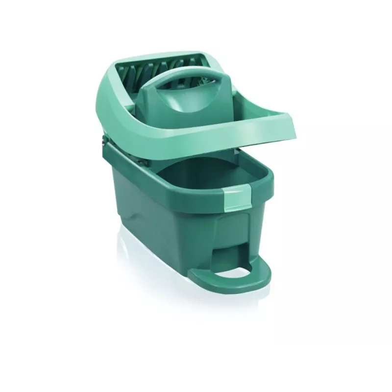 Conjunto de esfregona Leifheit espanador de pó ferramenta de limpeza Professional XL verde com carrinho 55096