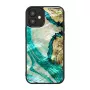 Capa de proteção iKins para Apple iPhone 12 mini — ágata aqua