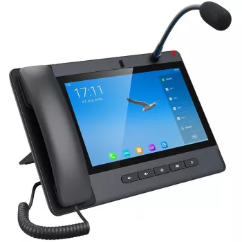 Telefone IP Fanvil A320i preto 20 linhas Wi-Fi Android 10,1 polegadas
