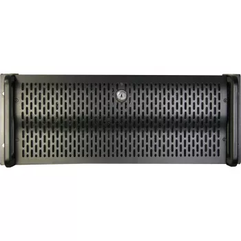 Caixa de servidor Inter-Tech IPC 4U-4129L rack metálico prateado