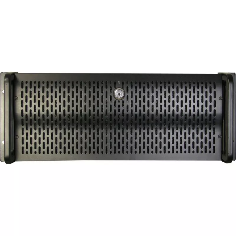 Caixa de servidor Inter-Tech IPC 4U-4129L rack metálico prateado