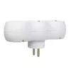 Maclean MCE339E derivador de tomada dupla, tipo E