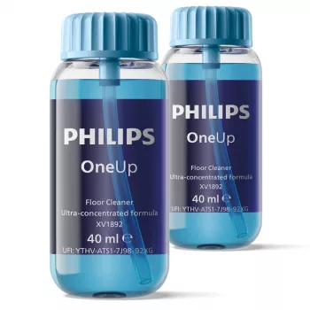 Philips OneUp detergente de chão ultraconcentrado, aspirador vertical, azul, 40 ml, líquido (concentrado), Philips OneUp, 30 mm