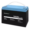 Bateria Qoltec 53705 de fosfato de ferro e lítio 100 Ah 12,8 V
