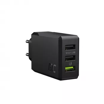 Carregador Green Cell CHARGC03 para dispositivos móveis preto interior