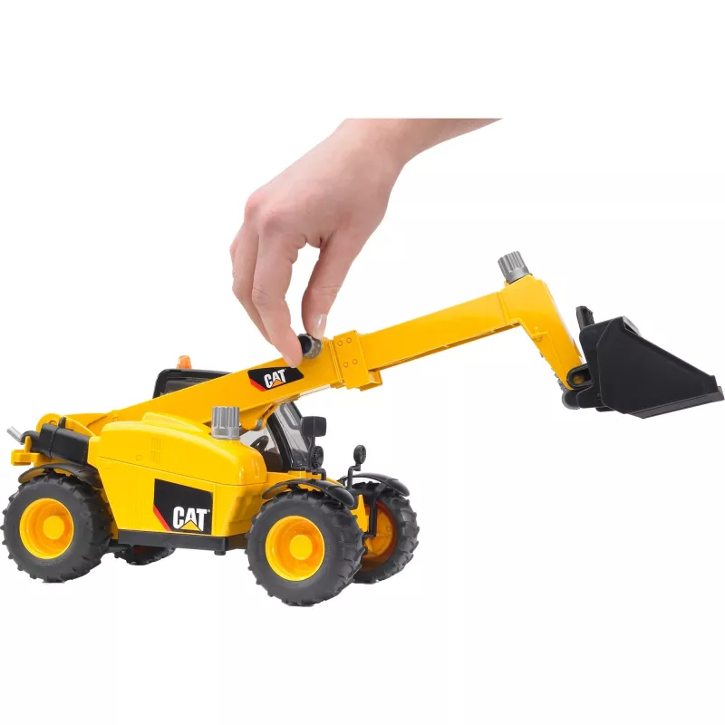 Bruder 02141 Caterpillar carregador telescópico plástico quinta veículo de construção brinquedo