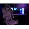 Cadeira gaming Arozzi Torretta SoftFabric roxa – design ergonómico, braços ajustáveis, encosto reclinável