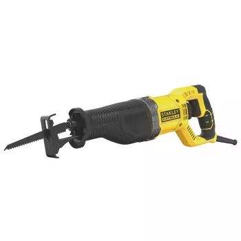 STANLEY FME360 900W serra de sabre elétrica, curso de 28 mm, arranque suave, Softgrip, lâmina incluída