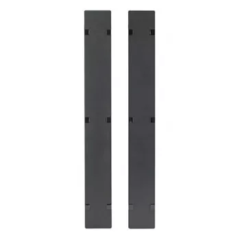Gestão de cabos APC NetShelter, gestor de cabos vertical, tampas rebatíveis, para NetShelter SX 750 mm L 42 U, conjunto de 2, 109 x 1778 x 13 mm