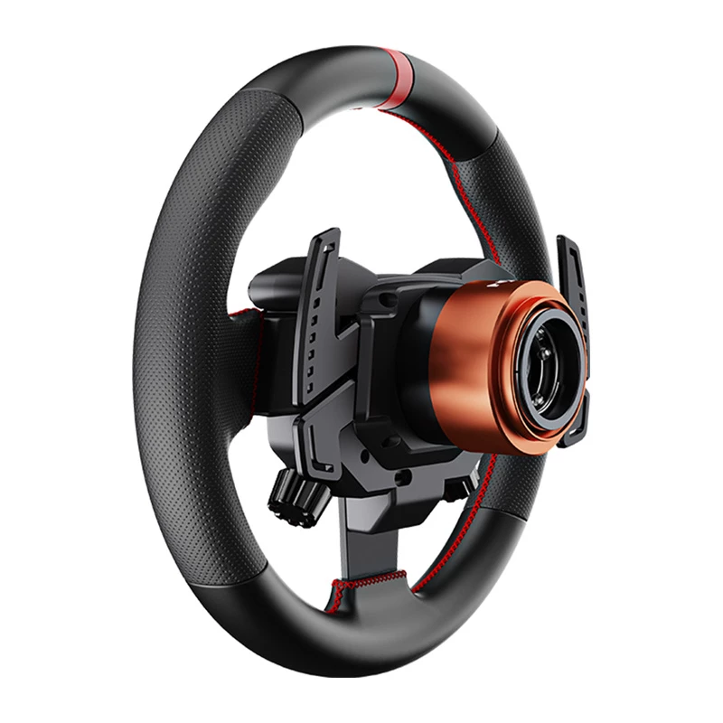 Volante PXN W AS da PXN, 280 mm de diâmetro, volante SimRacing para PC e consolas