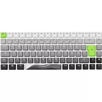 Sharkoon SKILLER SGK50 S3 Design Bundle D5 conjunto de teclas e tapete de rato