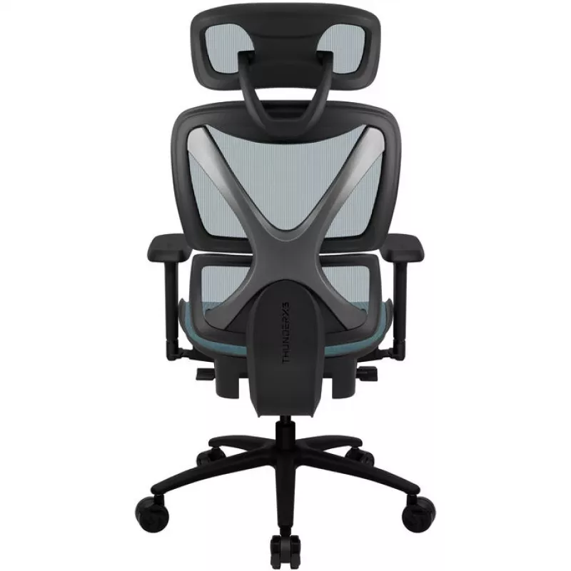 Cadeira de escritório ergonómica ThunderX3 XTC - preto/azul