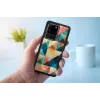 Capa de proteção iKins para Samsung Galaxy S20 Ultra, Mosaico preto
