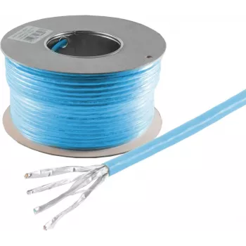 Cabo de rede ShiverPeaks BS08-85107 CAT 8 S/FTP 2000 MHz 25 m azul