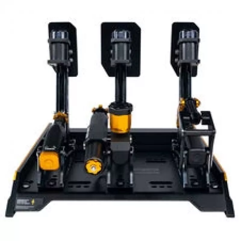 Conjunto de pedais CONSPIT CPP EVO 3 V2 com cilindro de travão hidráulico e embraiagem - preto