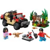 Conjunto de construção LEGO Jurassic World 76972 Raptor Off-Road Escape, 285 peças, 2 minifiguras, idade 6+