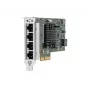 HPE - 366T - adaptador de rede - PCIe 2.1 x4 Low-Profile - Gigabit Ethernet x 4