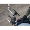 Quad Lock Suporte para espelho Suporte passivo Telemóvel/Smartphone Preto, Azul
