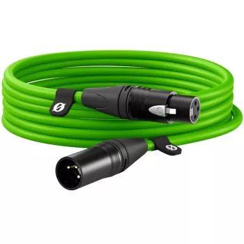 Cabo XLR Premium XLR6M-G verde (verde-claro, 6 metros)