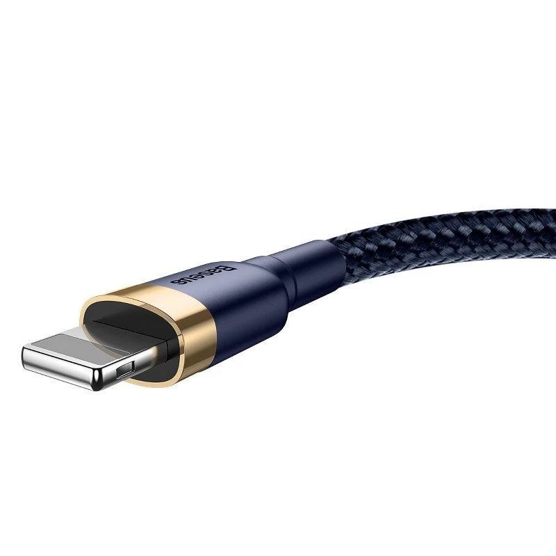 Cabo Lightning Baseus CALKLF-CV3 2 m azul dourado