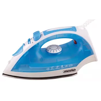 Ferro de engomar Mesko MS 5023 com cabo 2200 W azul/branco